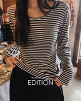 [MADE] Mewmew Stripe T-shirt
