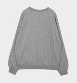 Checker Heart Overfit Sweatshirt