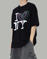 NY ハートショートスリーブT