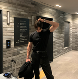 ヘンデスファーストマッスルフィットアイスバントショートスリーブTシャツ