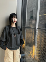 グランジヒップピグメントレイヤードロングスリーブ