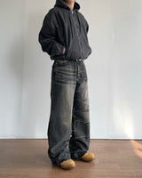 Denim Hooded Jumper