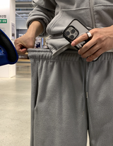 [Set-up]Find fleece sweat zip-up pants