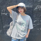 KIRSH X TOKYO シティアートワークTシャツ【グレー】