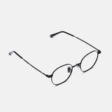 Knouun Round titanium glasses CODE. 101. A Black