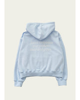 a spring hoodie jacket, baby blue