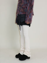 Kina Bendable Angora Fur Micro Shorts (Angora Fur Fabric)