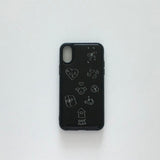 ハッピーパピーケース (black)