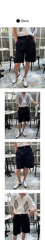 [S/S] バイオピンタックバミューダパンツ