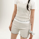 [TOBAKE] Golj Shorts_Flower