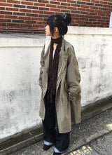 Luzern Non-Fade Button Wide Denim Pants