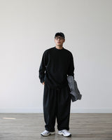 SIO WALK WIDE PANTS BK
