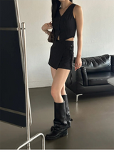 ストライプビスチェトップ