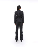 DOZI - Slim Trousers _ Black