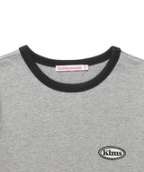 Kims Egg Bam Ringer Tee Grey (KIB6MFT509A)