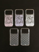 LACE DOT WHITE Jellyhard Case