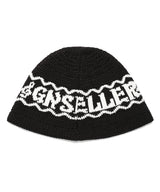 CLEF KNIT BUCKET HAT BLACK(CV2EFUAB30A)