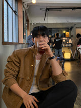 Equal-washed carpenter pants