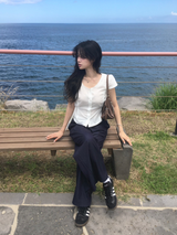 Anna Short Sleeve Blouse