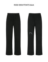 ROSE SWEATPANTS black