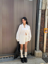CAMOME BIO LOOSE SHIRT (3C)