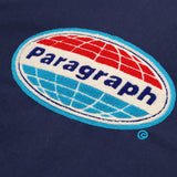 PARAGRAPH タオリングパッチTシャツ ネイビー