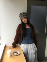 Grunge Weaving Beanie (2color)