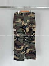 [UNISEX] Patch Military Camo Wide Pants