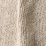 Loose drop label knit