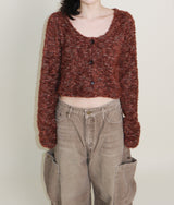 Square pocket balloon fit corduroy pants