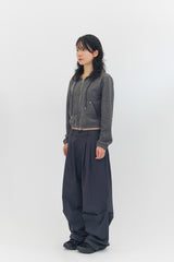 (W) Nex Slub Zip Hoodie (2color)