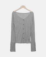 Sieron Tencel Button Cardigan