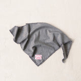 Wool Stitch Hair Scarf_Grey