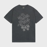 [UNISEX] フラワーブーケドローイングピグメンテーションT
