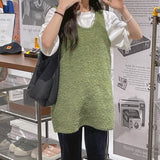 Boni layered knit dress