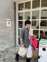 No.1202 G dyeing half T (3color)