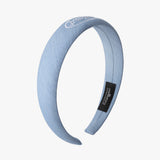 EMBROIDERY LETTERING HAIR BAND (SKY BLUE)