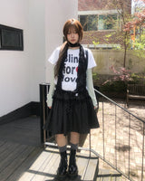 ペレウドットフリルミディスカート