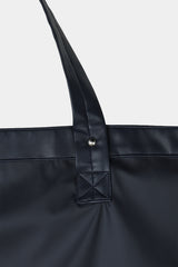 Big leather shoulder tote bag