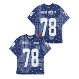 メッシュオーバーサイズTシャツ ペイズリー