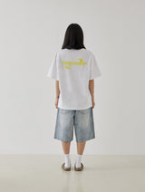 Futuristic Logo Tee (White)