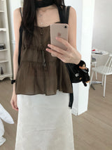 Pintuck Lace Bustier (3 colors)