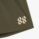 Stranger Regular Fit Track Shorts (Khaki)
