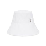 VA Stud Solar Shield Bucket Hat / White