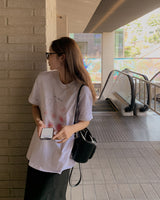Liro プリント半袖Tシャツ