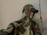 ASCLO Heavy Camo Knit Hood Zip Up