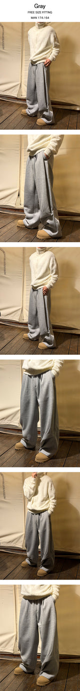 [Unisex] Half tuck sweat pants(2color)