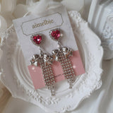 Party Ribbon Princess Piercing - Rosepink/Silver Color