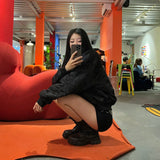 RS PROJECT R IC BOMBER BLACK JACKET