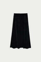 Cosmo velvet skirt_black